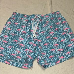 Chubbies Swim Trunks Flamingo Print Swim Shorts XL